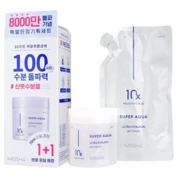 Missha Super Aqua Ultra Hyalron Gel Moisturizing Face Gel Cream 70 Ml