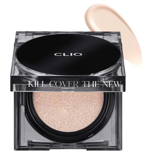 Купить стойкий полуматовый кушон с невесомым покрытием clio kill cover the new foundation cushion spf50 pa 2 linger.