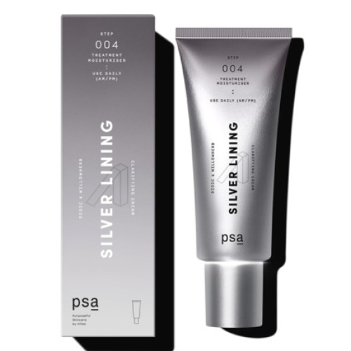 Psa Silver Lining Dioic & Willowherb Clarifying Treatment Brightening Cream With Dioyic Acid, Ivan Tea And Silver 50 Ml
