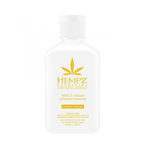 Купить Увлажняющее Молочко для Тела Hempz Milk And Honey Herbal объемом 500 мл с медом.