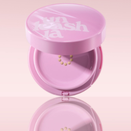 Увлажняющий кушон с сияющим финишем Unleashia Don't Touch Glass Pink Cushion SPF50+ PA++++ 25N