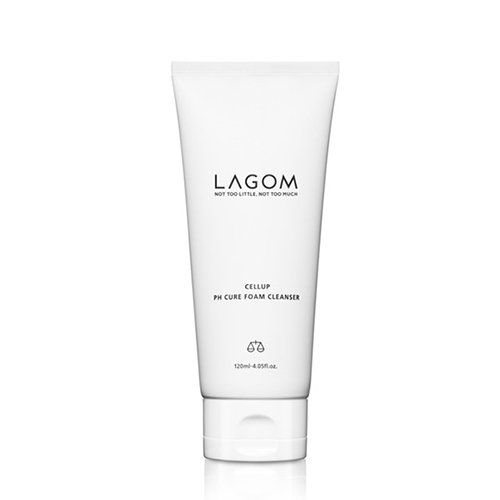Gentle Facial Wash Lagom Cellup Ph Cure Foam Cleanser 120ml
