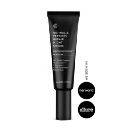 НОЧНОЙ КРЕМ ДЛЯ ЛИЦА ALLIES OF SKIN RETINAL 0.1% + PEPTIDES ADVANCED REPAIR NIGHT CREAM 50 ML