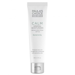 Paulas Choice Calm Mineral Moisturizer Sun Cream Spf30 For Sensitive Skin (Normal, Dry Skin) 60 Ml