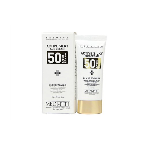 Sun Cream Medi-Peel Active Silky Sun Cream Spf50+ Pa +++ 50 Ml