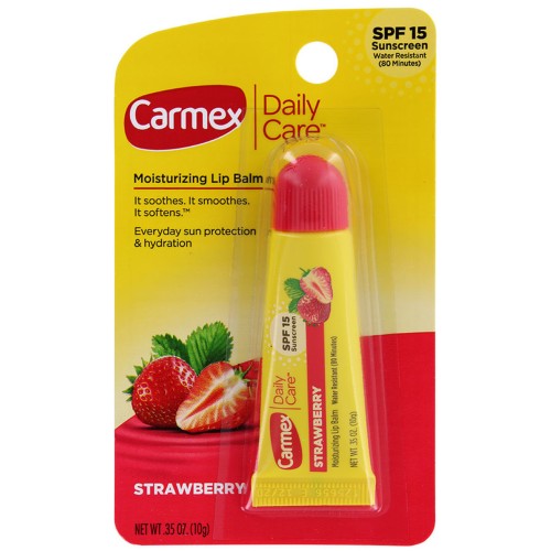 Lip Balm Carmex In A Tube Strawberry (Strawberry)