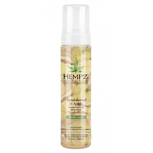 Гель-Мусс Для Душа Hempz Sandalwood & Apple Herbal Foaming Body Wash 250 Мл