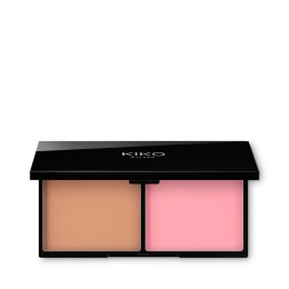 Палетка Румяна И Бронзер Kiko Smart Blush And Bronzer Palette 01