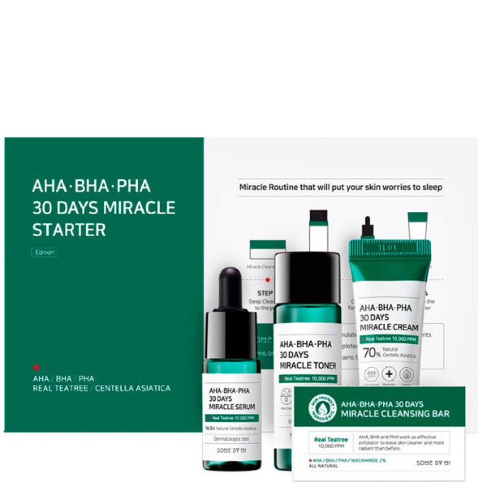 SOME BY MI AHA BHA PHA 30 Days Miracle Travel Kit (inc 3 Items) – PURESEOUL