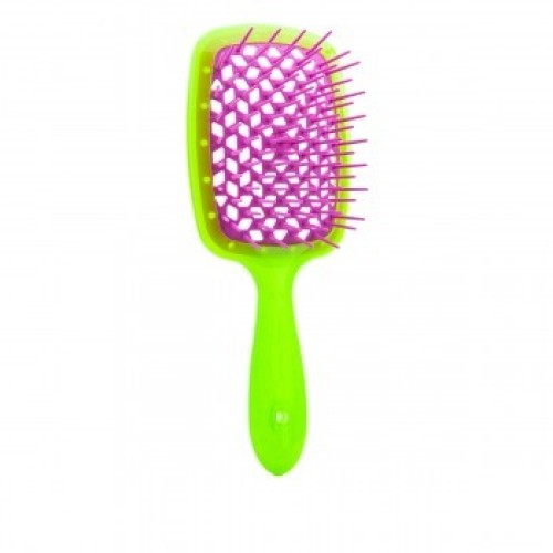 Расческа Janeke Superbrush Small (Ver - Фуксия/Салат)