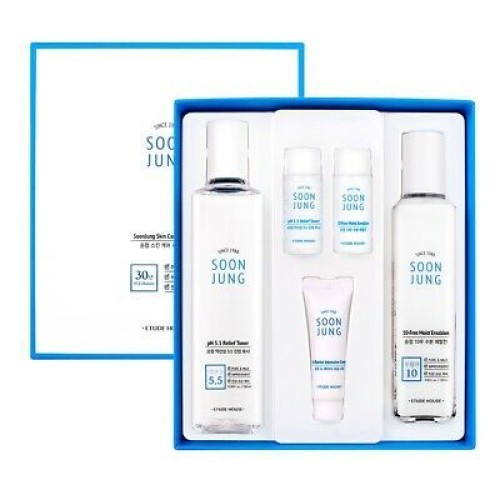 Набор Etude House Soon Jung Skin Care Set Для Чувствительной Кожи