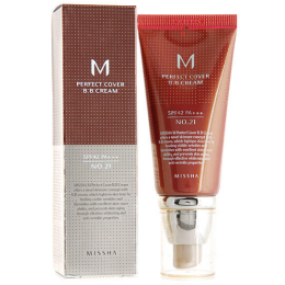 Крем Bb Missha Perfect Cover Spf 42/Pa+++ 21 Light Beige