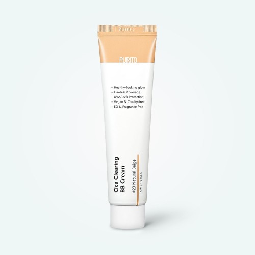 Купить Bb Крем Purito Cica Clearing Bb Cream 23 Natural Beige Spf 38 30 Мл.