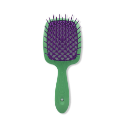 Comb Small Janeke Superbrush Small Two-Tone 86sp234 (Vv - Purple/Green)