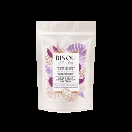 Скраб Для Тела Bisou Body Scrub Coco&Shimmer Жемчужное Увлажнение 200 Г.