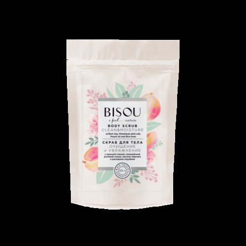 Body Scrub Bisou Body Scrub Clean&Moisture Cleansing And Moisturizing 200 G.