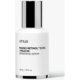 Anua сыворотка Nano Retinol 0.3% + Niacin Renewing Serum для лица 30 мл
