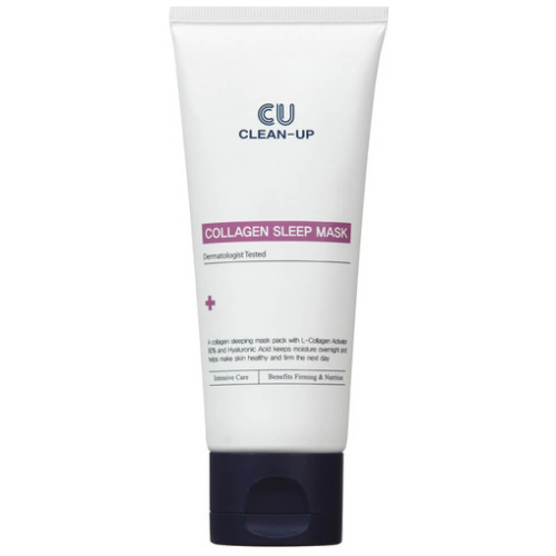 Ночная коллагеновая маска для упругости кожи CUSKIN Clean-Up Collagen Sleep Mask