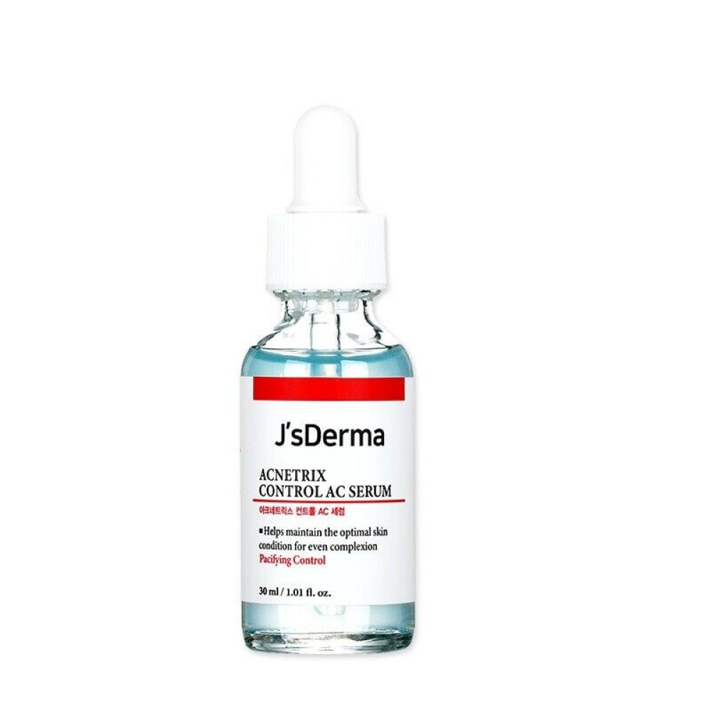 JS Derma Acnetrix Control Ac Serum 30ml Serum With Niacinamide And Zinc