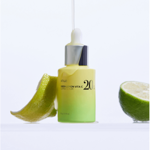 Купить осветляющую липосомальную сыворотку с зелёным лимоном anua green lemon vita c serum