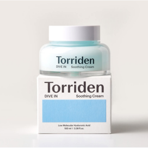 Гиалуроновый крем-антистресс Torriden DIVE IN Low Molecular Hyaluronic Acid Soothing Cream