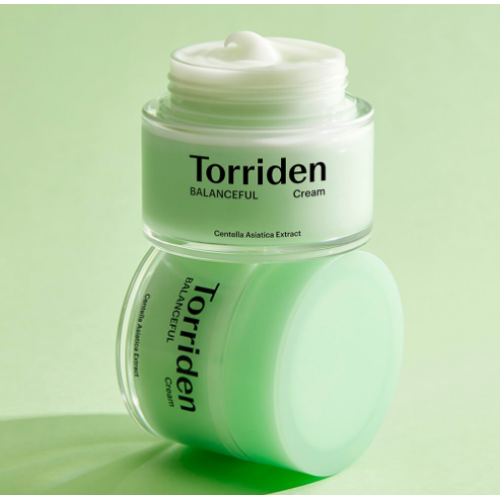 Hypoallergenic soothing cream with centella Torriden Balanceful Cica Cream
